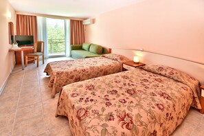 Minibar, Zimmersafe, schallisolierte Zimmer, Bettwäsche