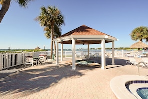 Private beach, beach towels, beach volleyball, sailing