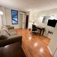 32-inch flat-screen TV with digital channels