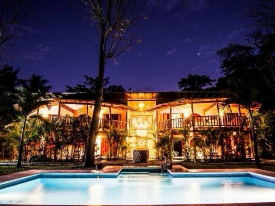 Front of property - evening/night