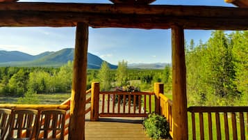 Glacier View Vacation Home | View from room