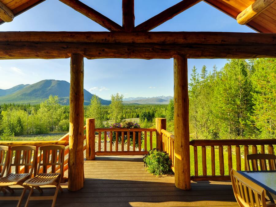 Cabin, Mountain View | Balkoni