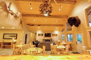 Sala de estar en el lobby