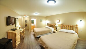 Individually decorated, individually furnished, iron/ironing board - Paddle Ridge (West Glacier)