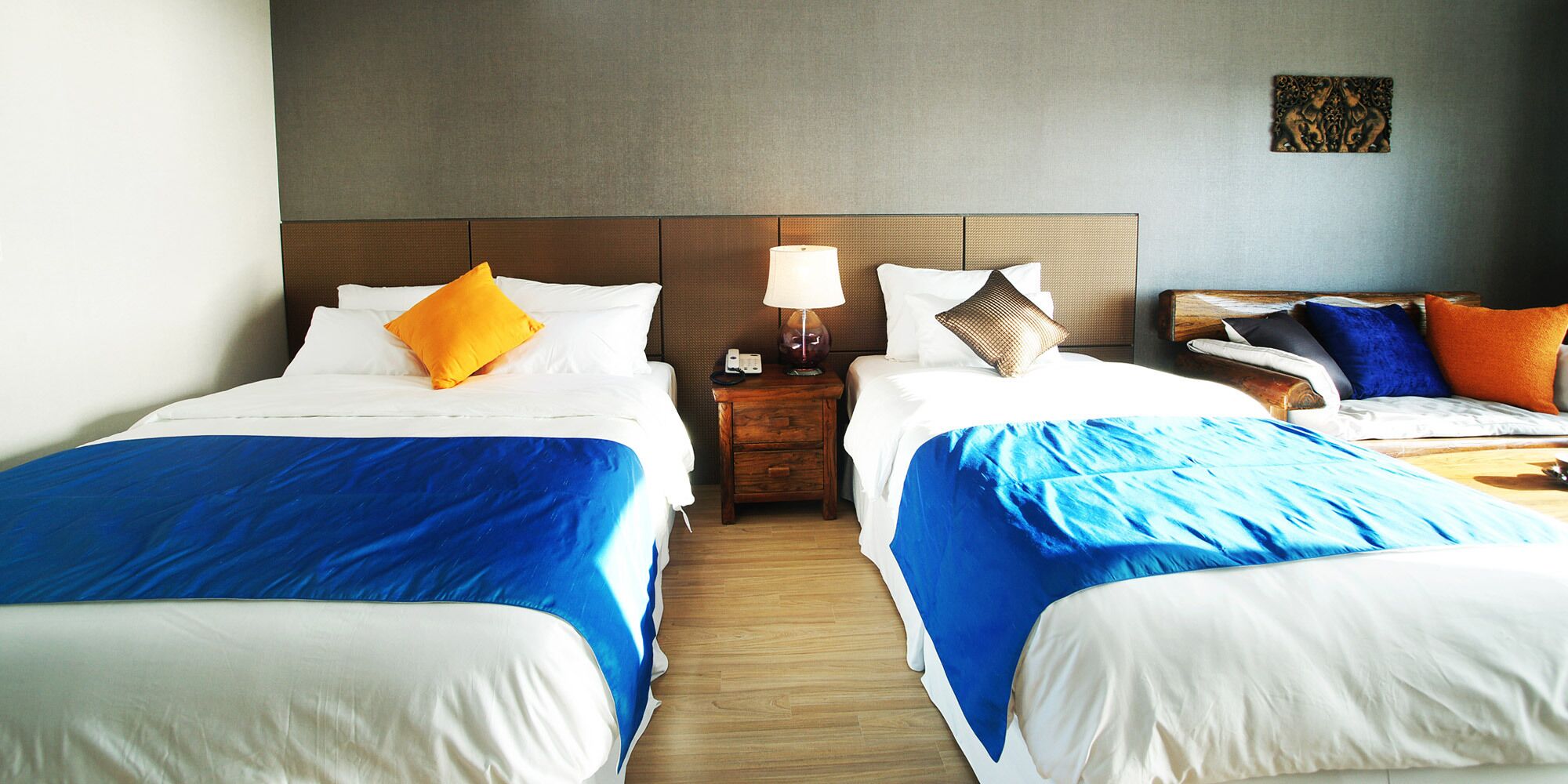 superior room | laptop workspace, blackout curtains, free wifi, bed sheets