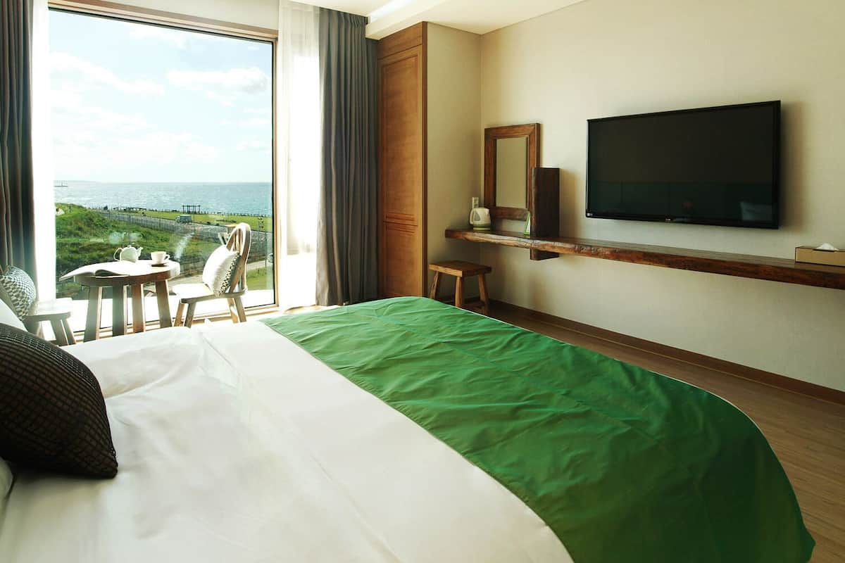 standard room | laptop workspace, blackout curtains, free wifi, bed sheets