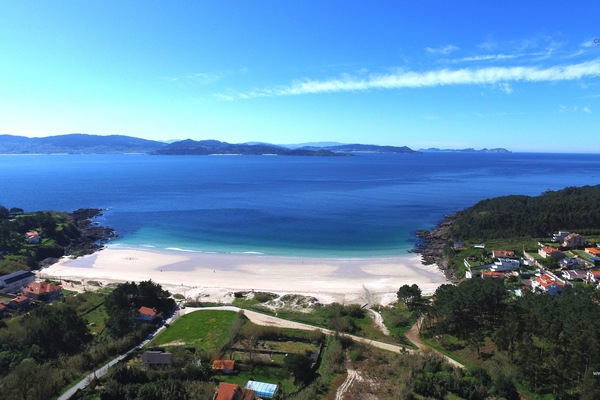 Beach nearby, white sand