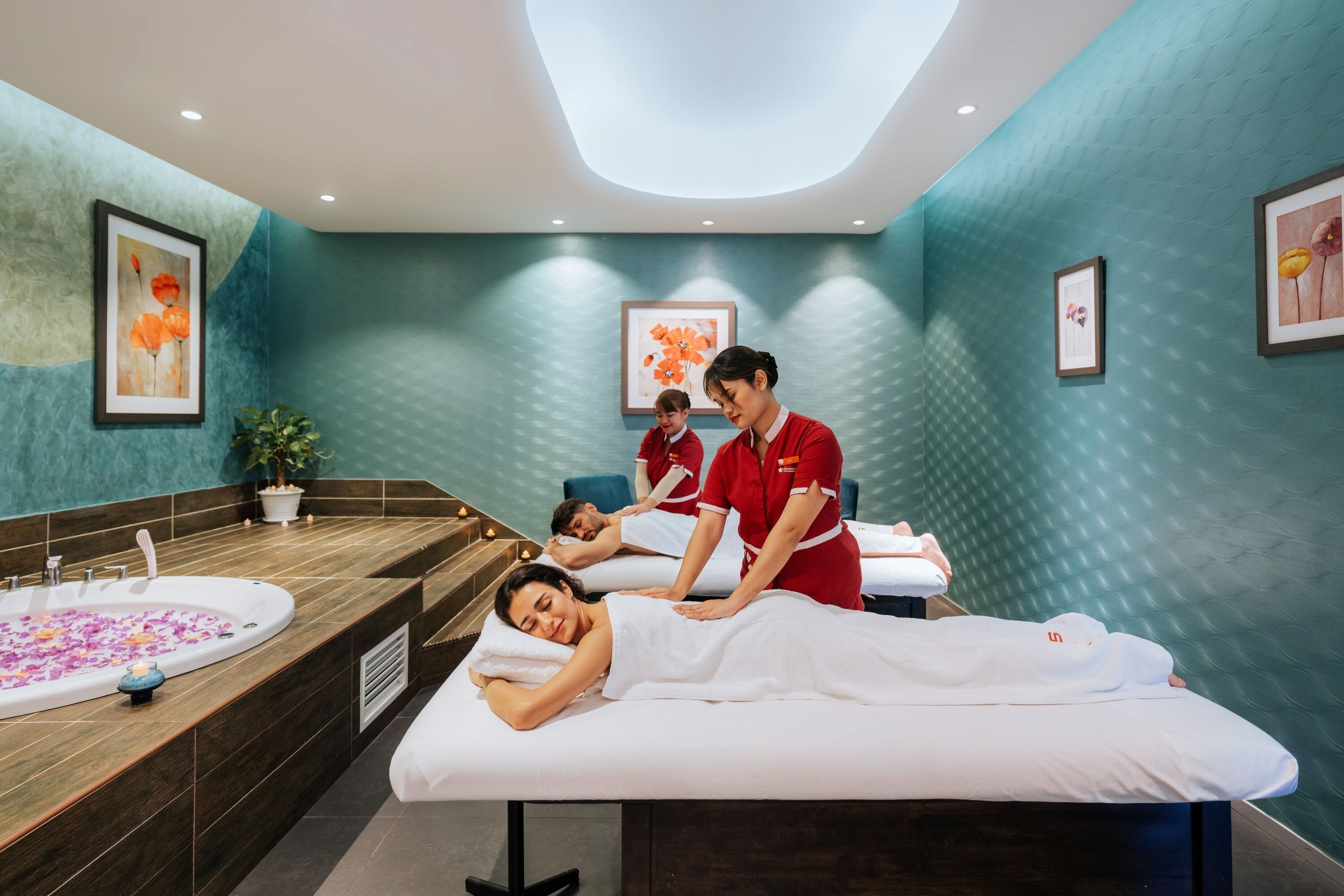 Body treatments, aromatherapy, body scrubs, facials