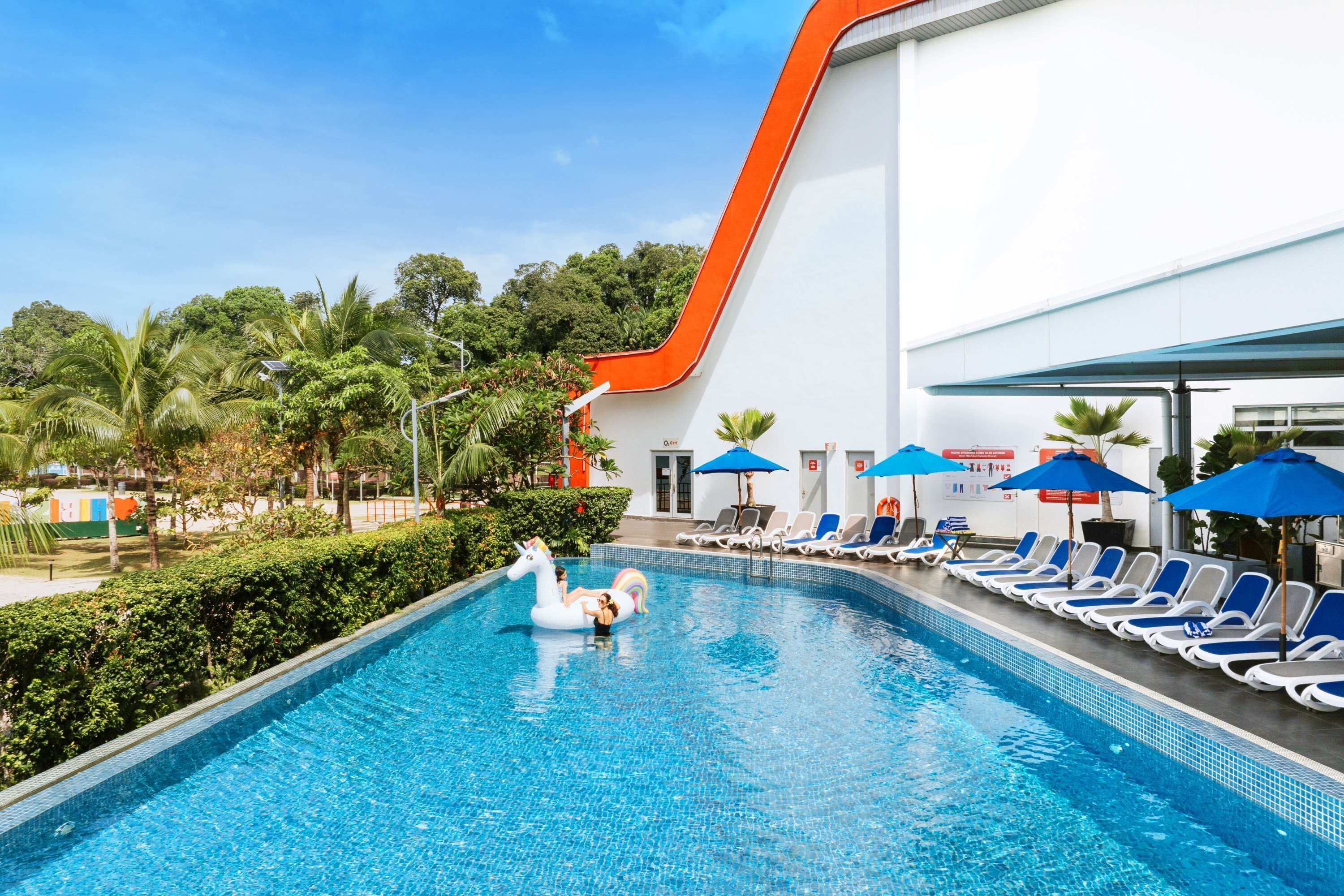 Outdoor pool