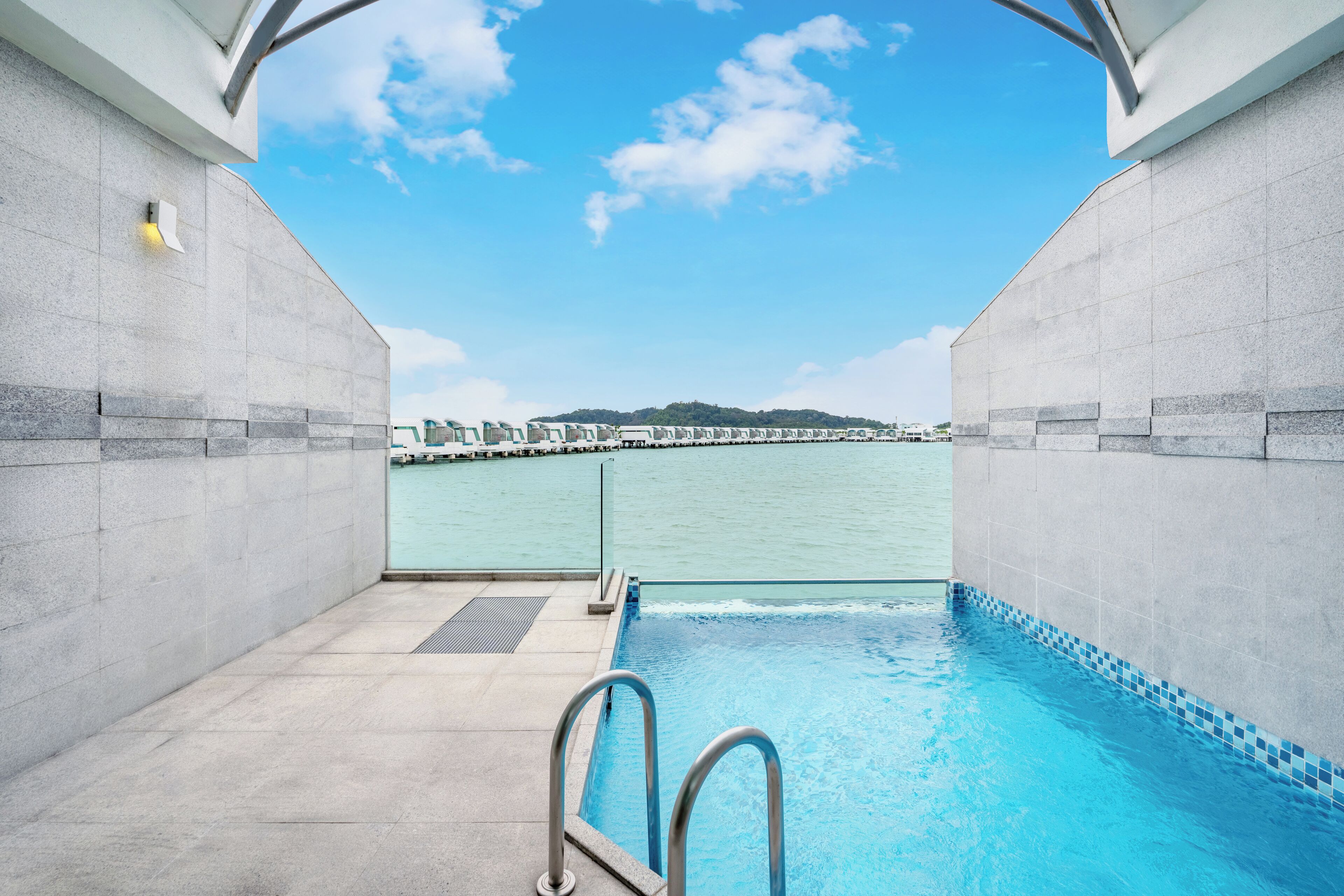 premium pool villa - beach view | balcony