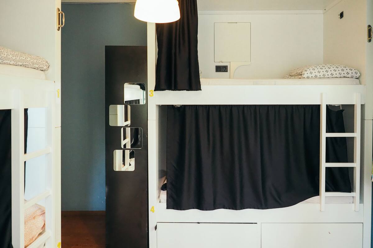 Shared Dormitory (4 Beds Female-Male Mixed Dorm) | 客房内保险箱、免费 WiFi