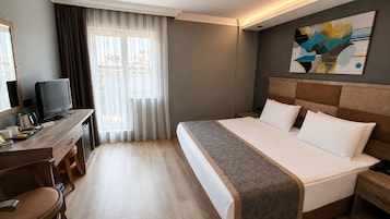 Ropa de cama hipoalergénica y minibar 