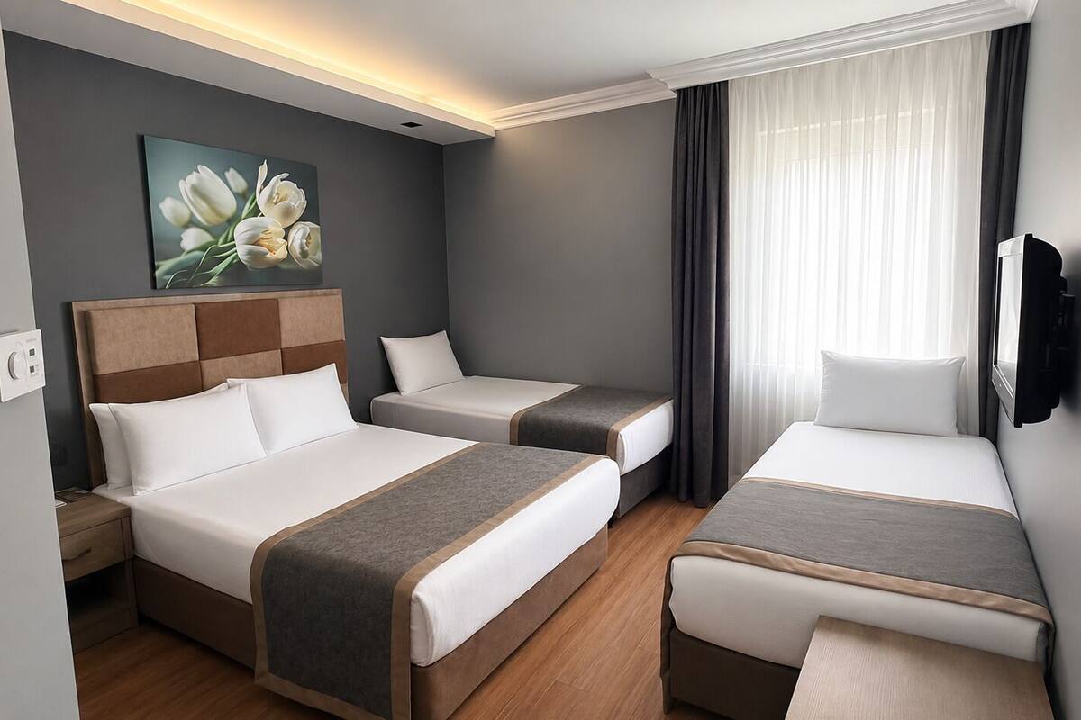 Triple Room, City View