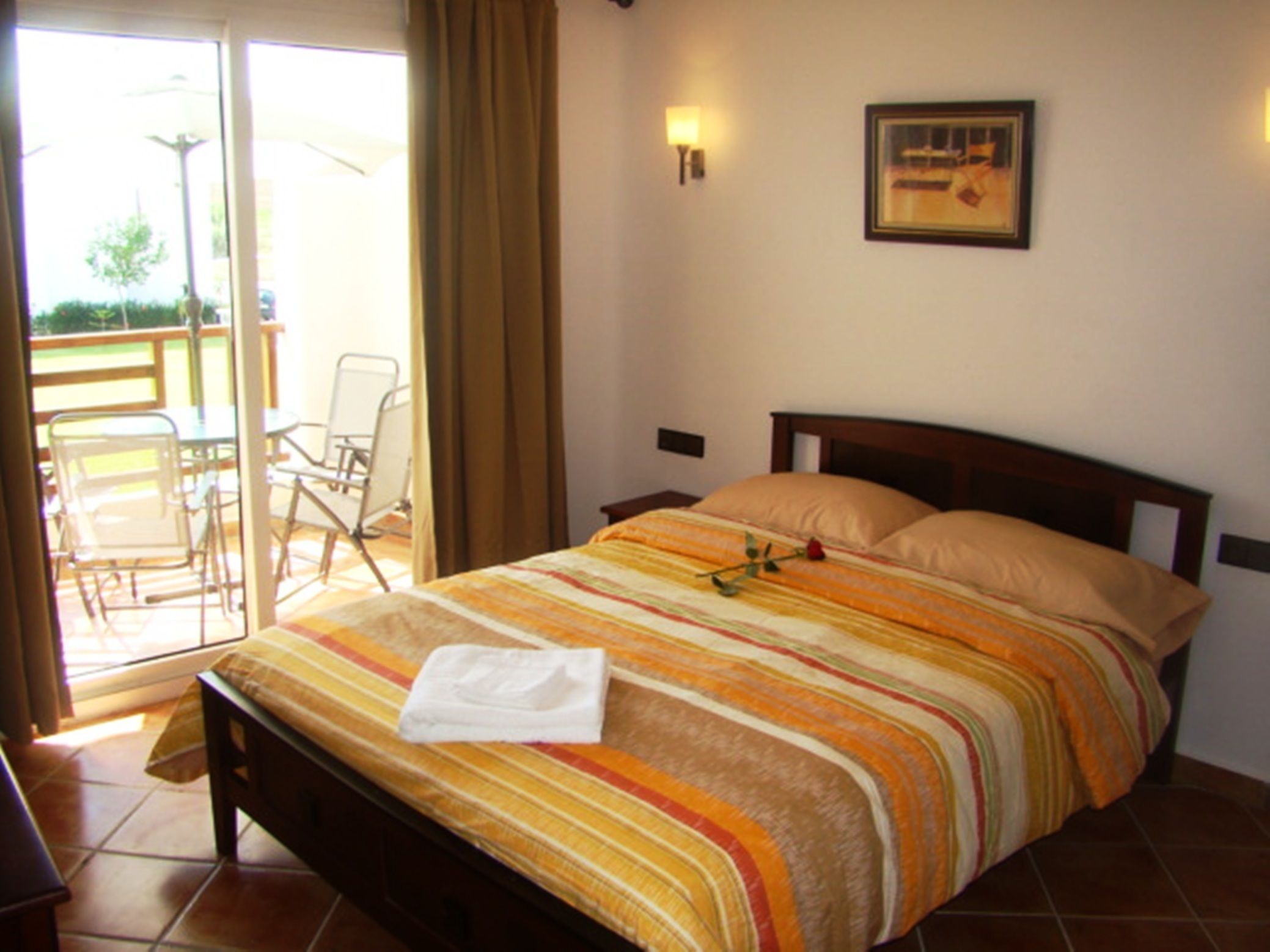 Premium bedding, free WiFi, bed sheets