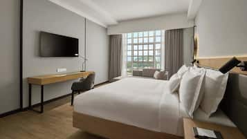 Caja de seguridad en la habitación y cunas gratuitas