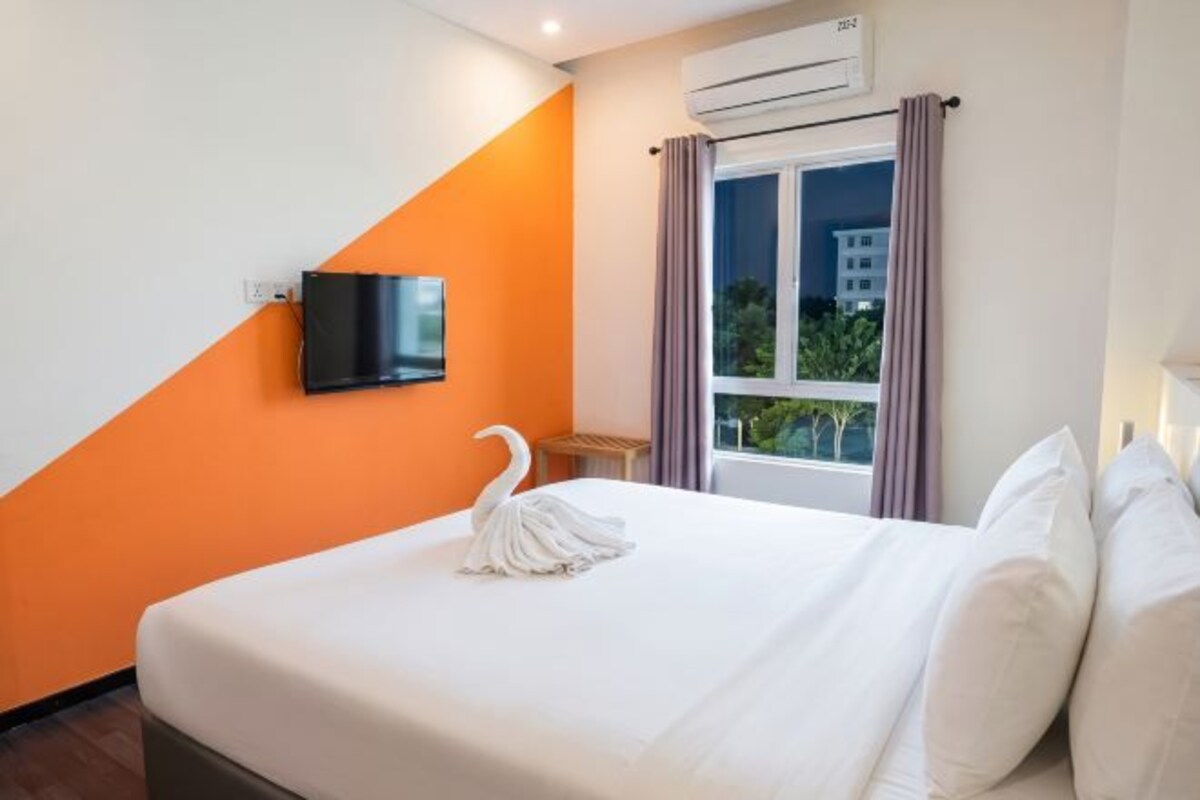 Iron/ironing board (on request), WiFi (free), bed sheets