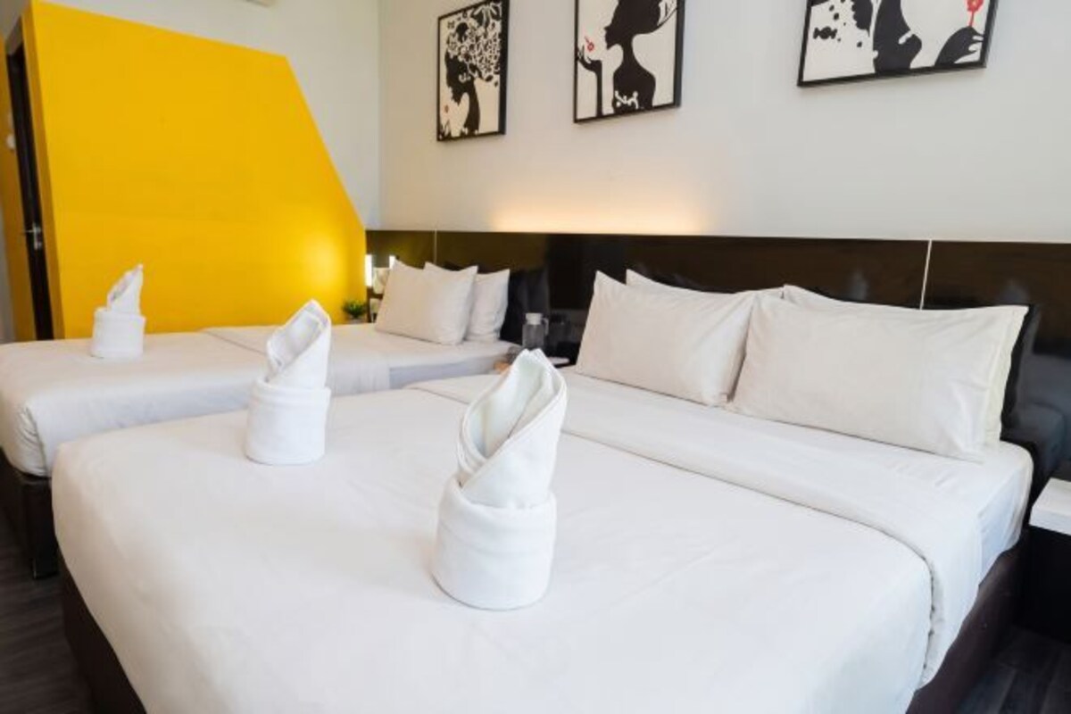 Iron/ironing board (on request), WiFi (free), bed sheets