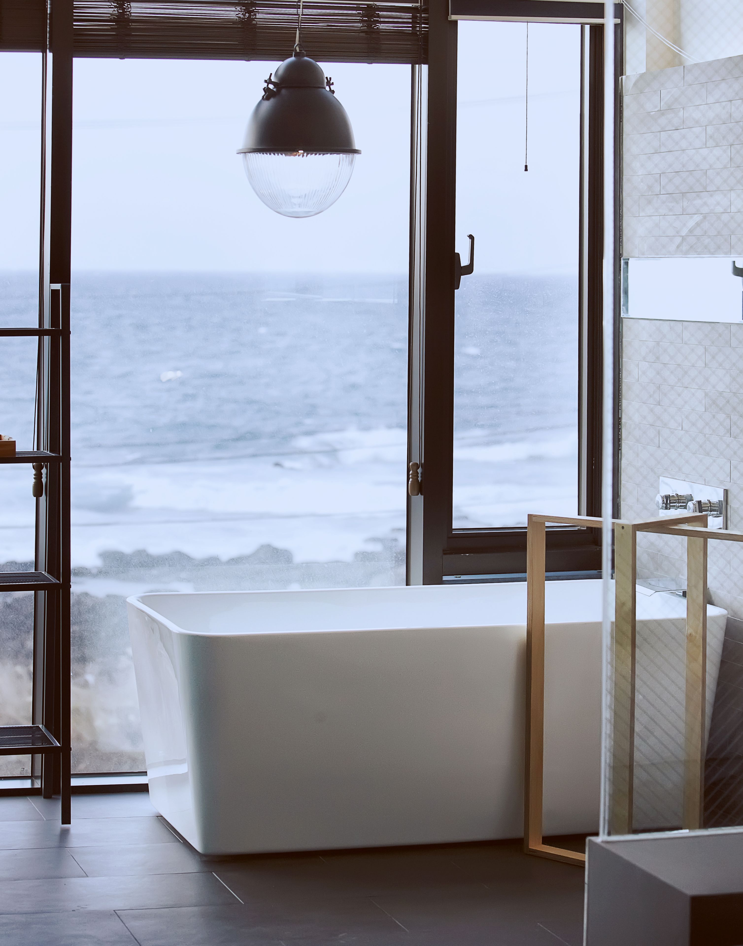 Studio, Kitchen, Ocean View (Pension Type) | Premium bedding, down comforters, soundproofing, free WiFi