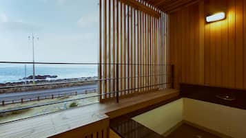 Estudio, vista al océano (Hotel Type) | Ropa de cama de alta calidad, edredón, insonorización y wifi gratis