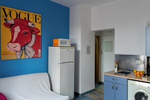 Appartement, 1 chambre, balcon | Cuisine privée