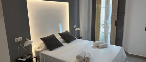 Apartment, 1 Schlafzimmer, Balkon | 1 Schlafzimmer, Verdunkelungsvorhänge, Babybetten, kostenloses WLAN