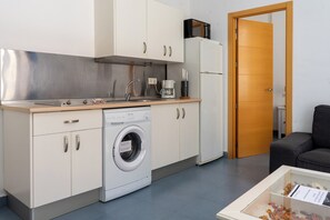 Appartement, 1 chambre, balcon | Cuisine privée