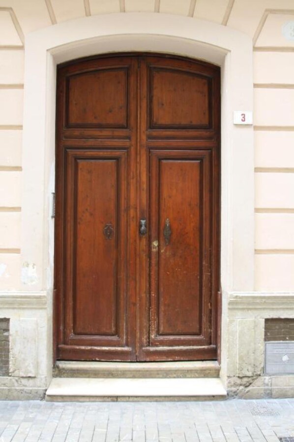 Façade de l’hébergement