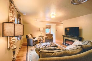 Suite (Rhododendron Lodge) | Área de sala de estar