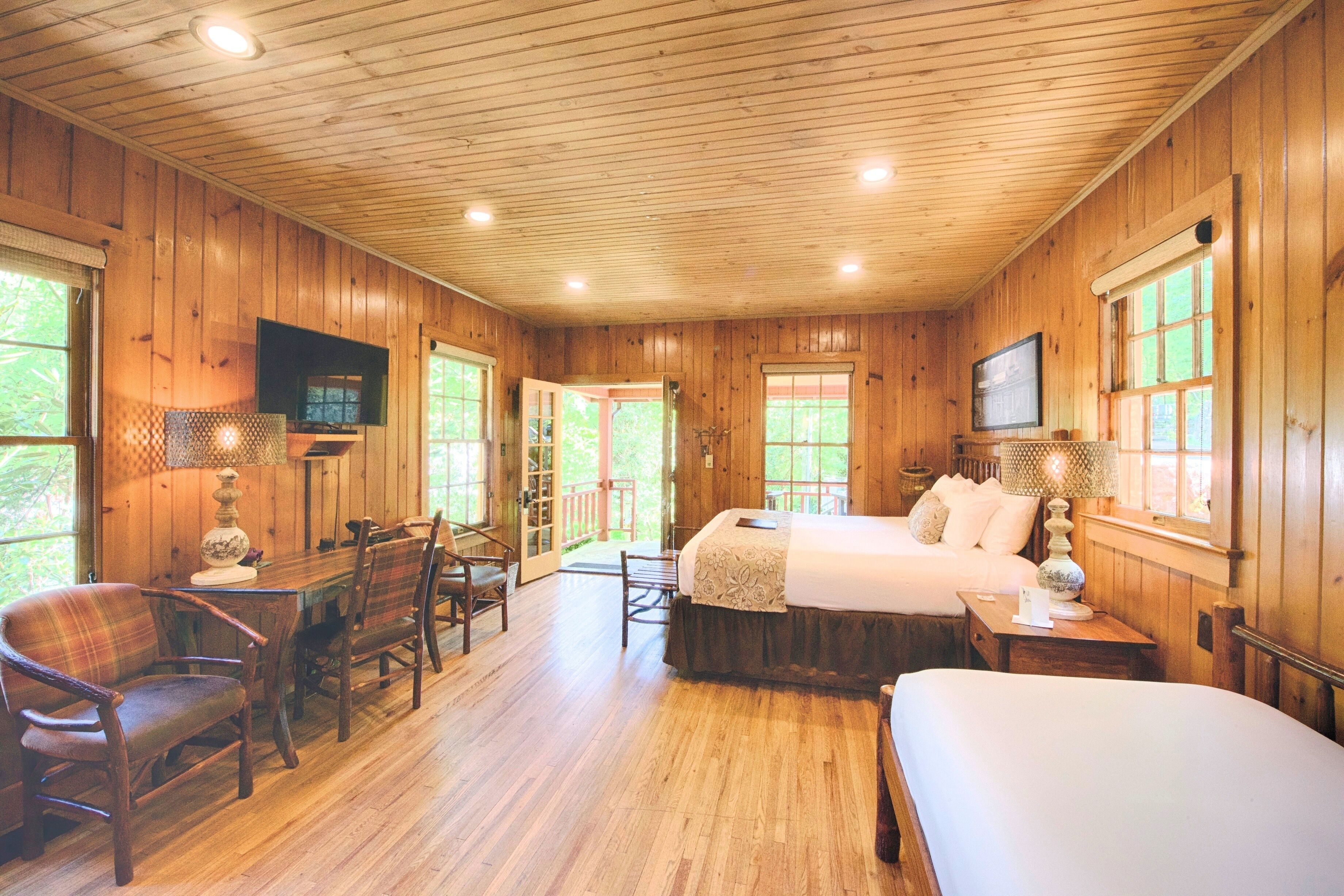 Cabin | Premium bedding, pillow-top beds, soundproofing, iron/ironing board