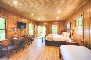 Cabaña | Ropa de cama de alta calidad, camas con pillow-top y insonorización 