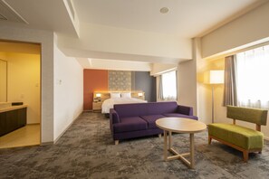 Habitación ejecutiva, no fumadores (Suite King) | Decoración individual, mobiliario individual, cortinas opacas