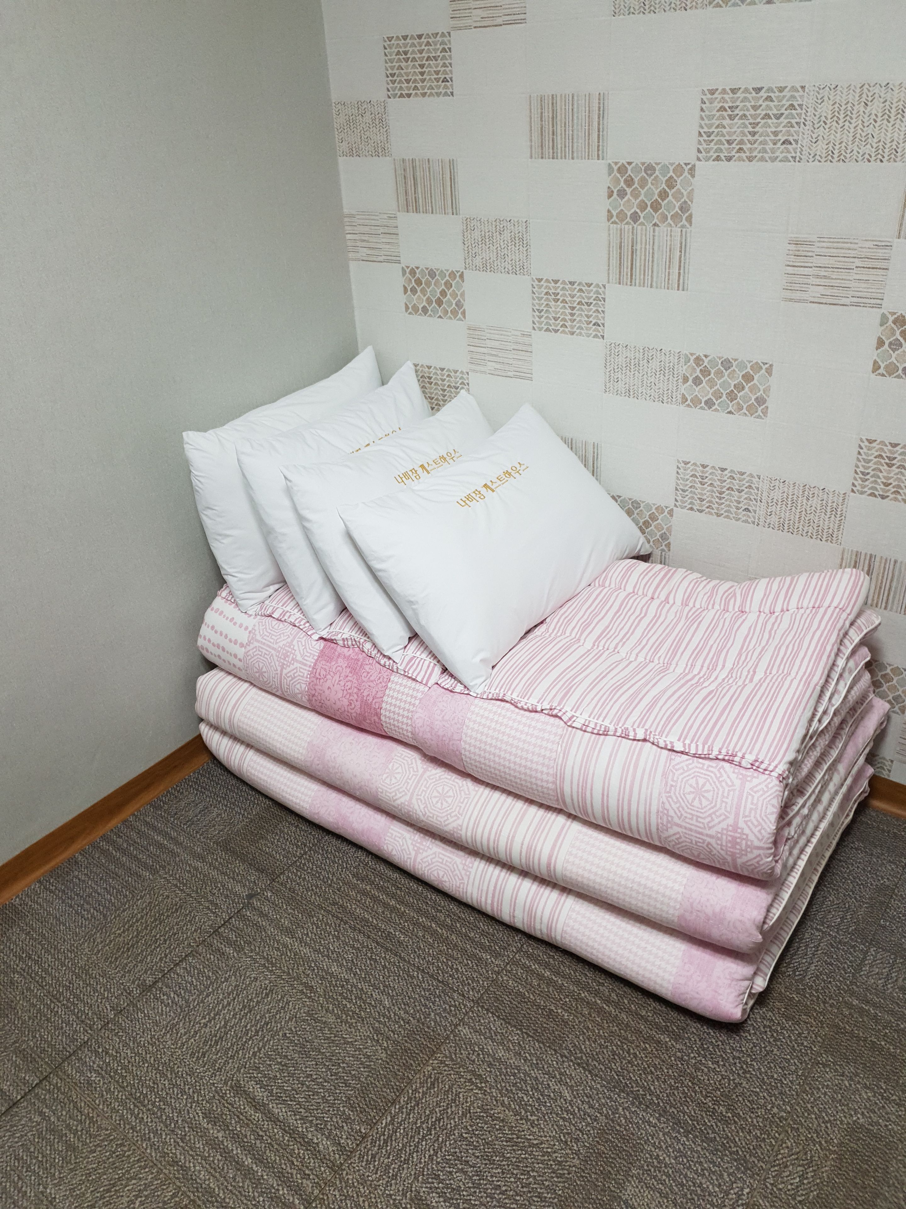 ondol room | premium bedding, individually decorated, individually furnished