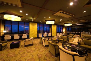 Sala de estar en el lobby