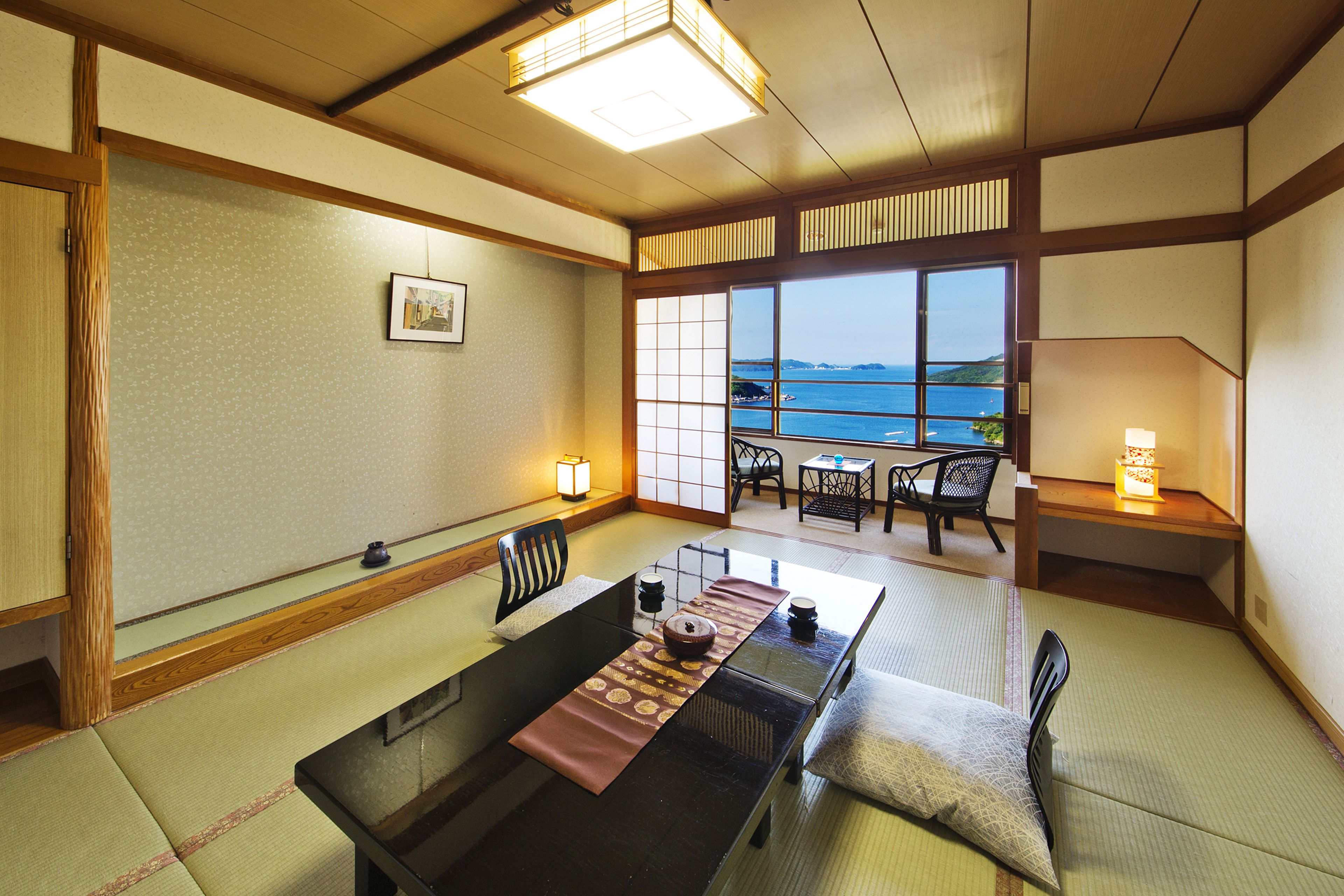 Kamer in Japanse stijl, niet-roken | Een kluis op de kamer, gratis wifi