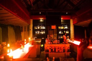 Poolside bar