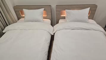 Standard Twin Room | Premium bedding, down duvets, blackout curtains, soundproofing
