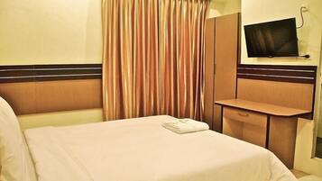 Desk, rollaway beds, free WiFi, bed sheets