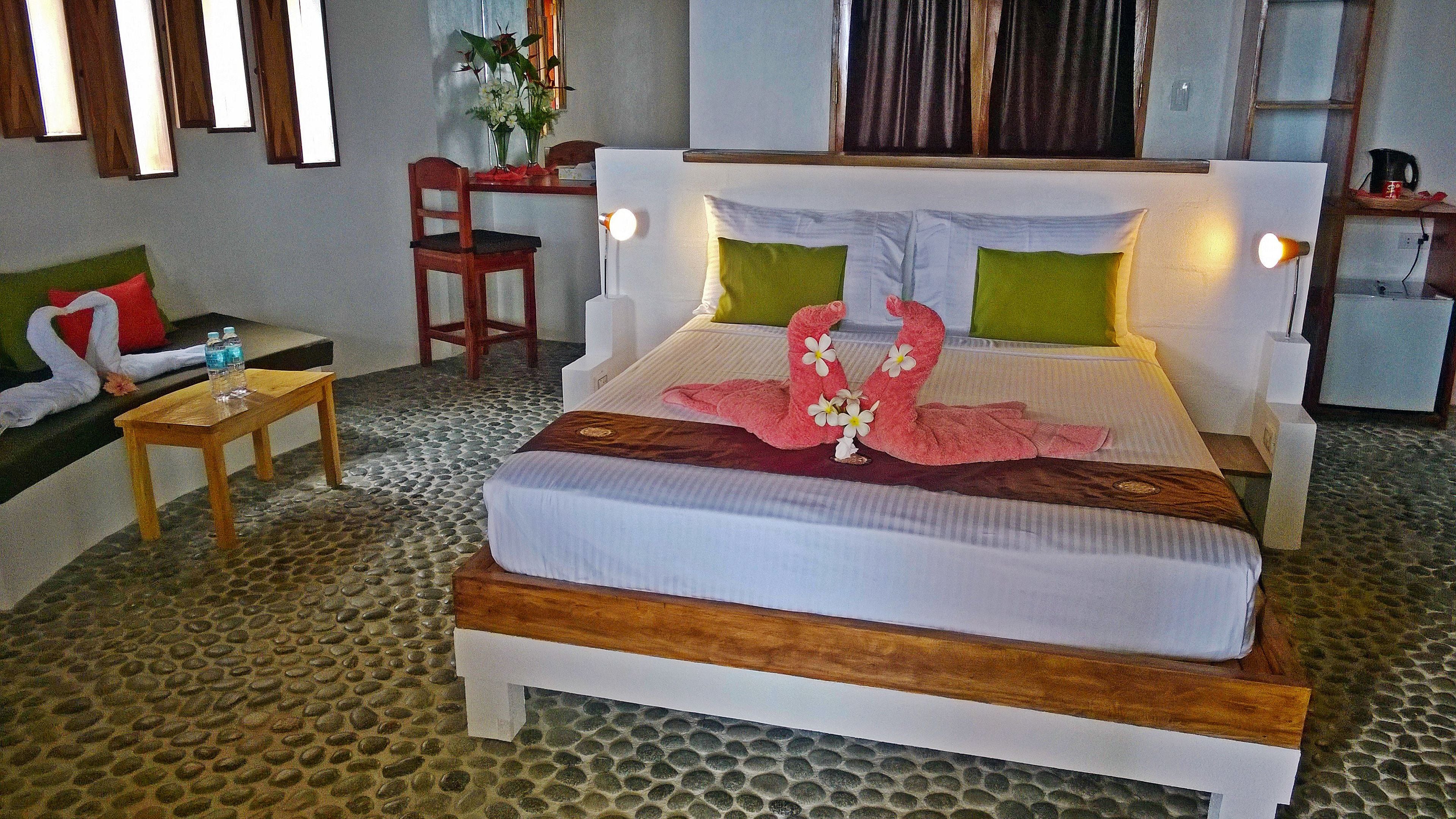 luxury villa, 1 queen bed, ocean view (prestige) | 1 bedroom, egyptian cotton sheets, premium bedding, minibar