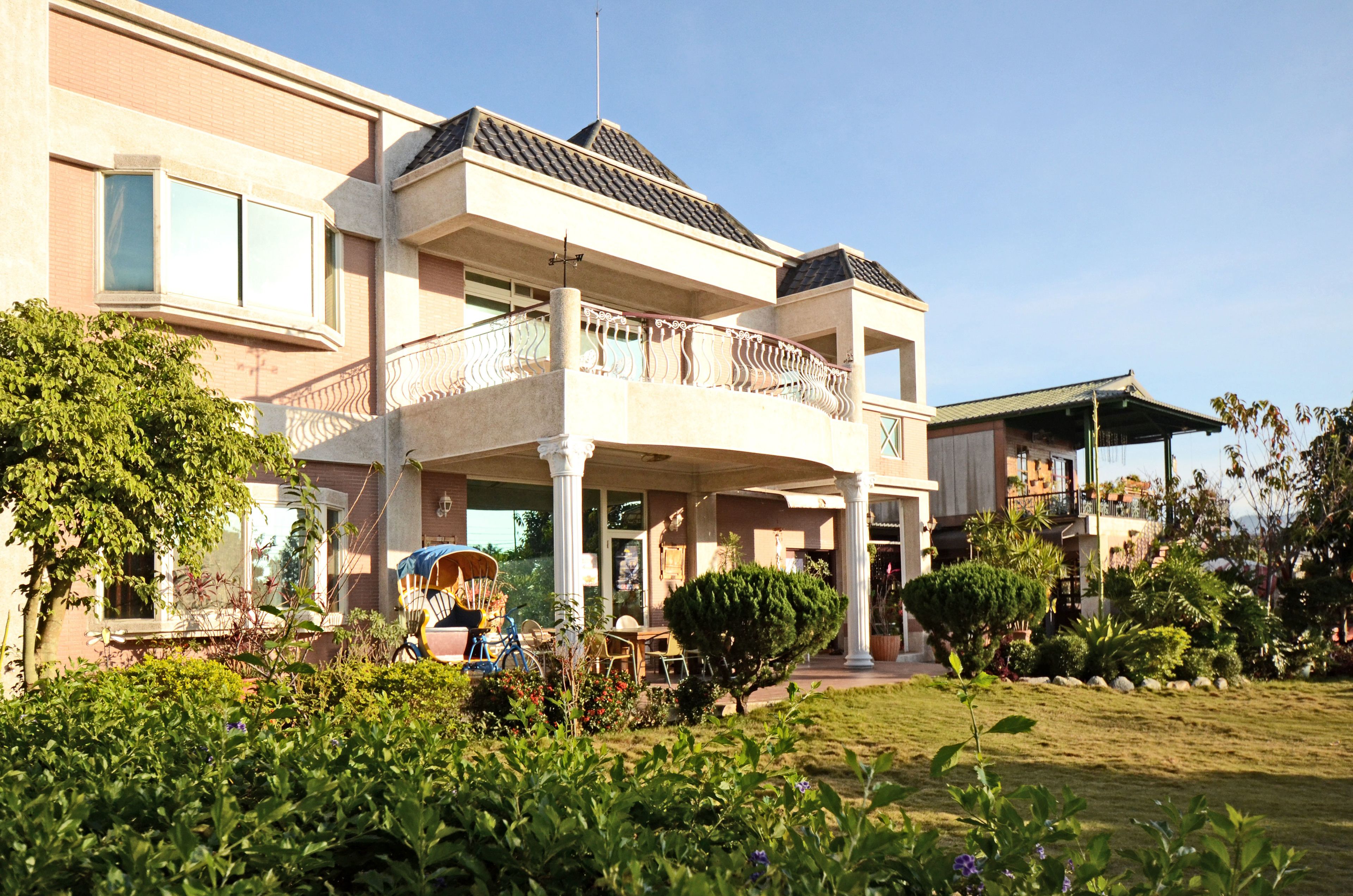 Fachada de la propiedad