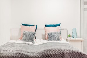 Standard Apartment, 2 Bedrooms | Desk, soundproofing, iron/ironing board, free WiFi - Grand Budapest Apartments (Budapest)