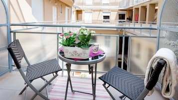 Ático Premium, 3 habitaciones | Balcón