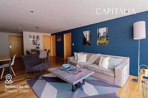 TV, stereo, offices - Capitalia | 2BR Polanco only for you and more (Ciudad de México)