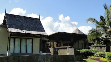 Villa, 4 Schlafzimmer, barrierefrei, Raucher | Außenbereich