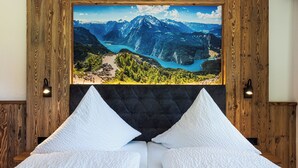 1 bedroom, bed sheets - Appartement Kehlstein für 2 Personen, 38qm mit Balkon (Schönau am Königssee)