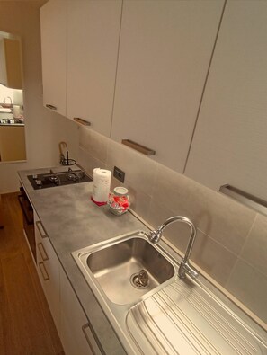 Apartment, 1 Bedroom | Private kitchen