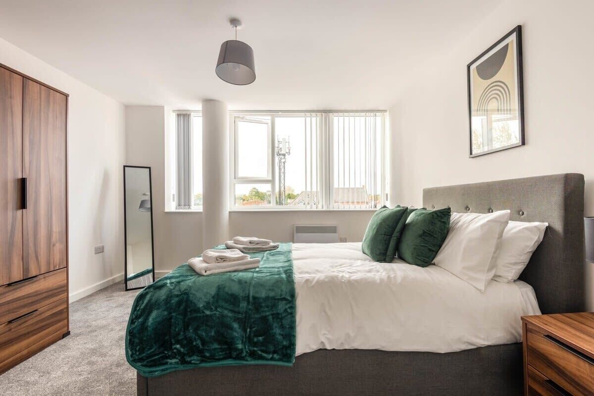 1 soverom, strykejern/-brett, wi-fi og sengetøy