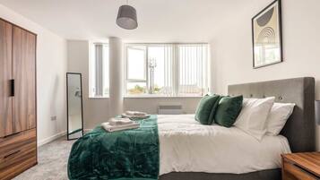 1 chambre, fer et planche à repasser, Wi-Fi, draps fournis