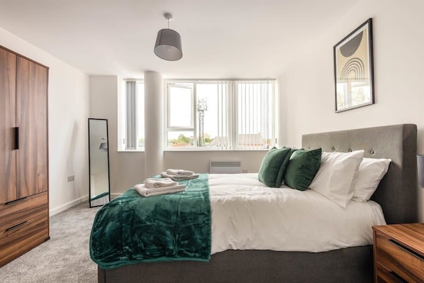 1 bedroom, iron/ironing board, WiFi, bed sheets - Spacious 1 Bed Apartment in Central Retford (Retford)