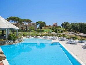 Pool - Nice apartment for 6 guests with A/C, pool, WIFI, TV and terrace (Riparbella)