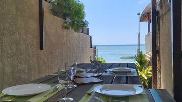 Apartamento, 3 habitaciones, terraza, vistas al jardín | Jardines del alojamiento